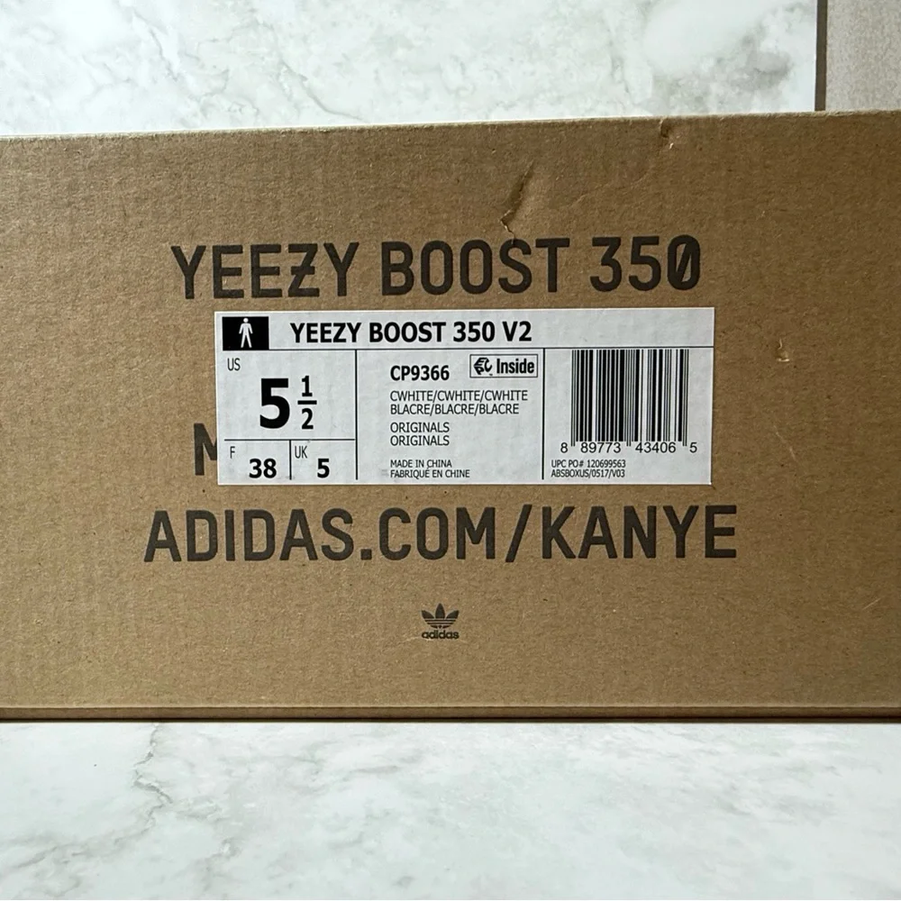 Yeezy | Empty 350 Shoe Box | CP9366 | Brown/Black
